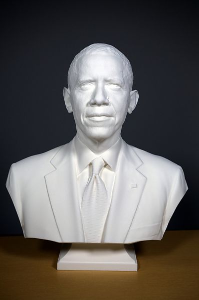 Президента США напечатали на 3D принтере. Президента США напечатали на 3D принтере.