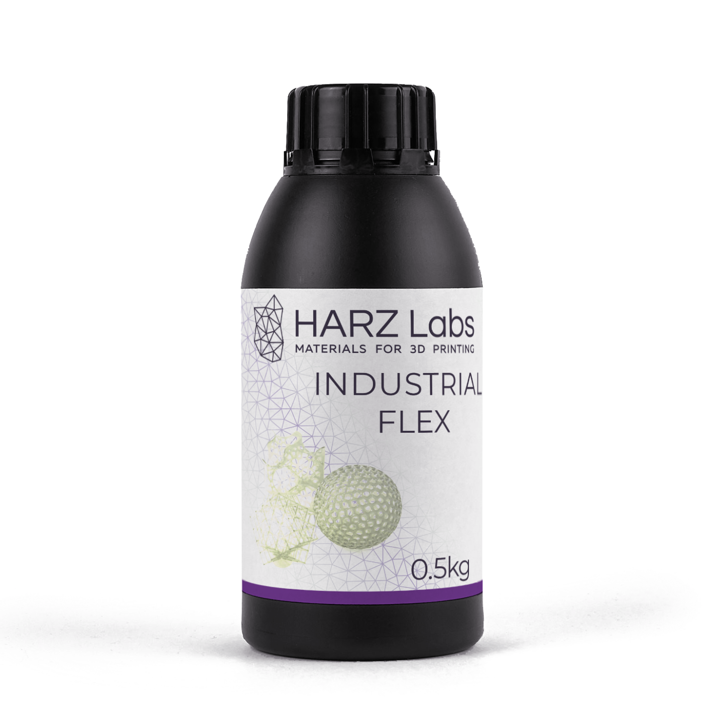Фотополимер HARZ Labs Industrial Flex, натуральный (500 гр)