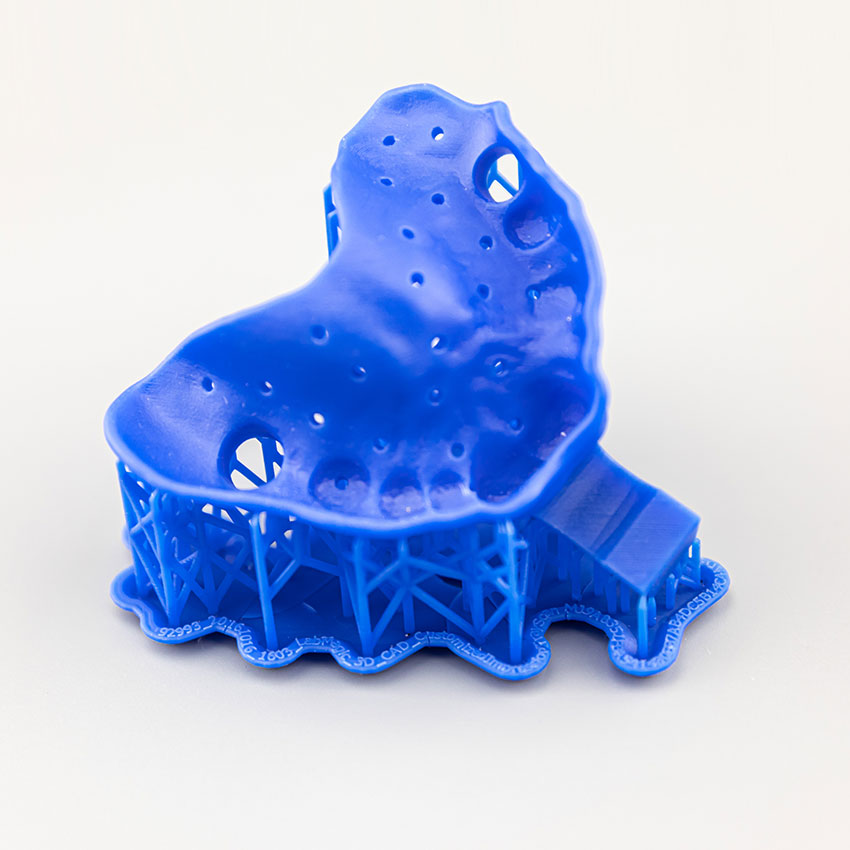 Фотополимерная смола Gorky Liquid Dental Tray, синяя (1 кг)