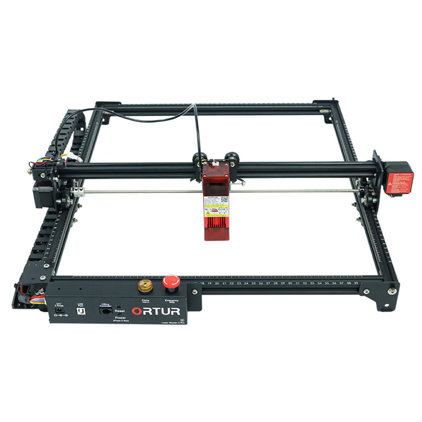 Лазерный гравер Ortur Laser Master2 Pro S2-LU2-4-SF с короткофокусным лазером 20 Вт